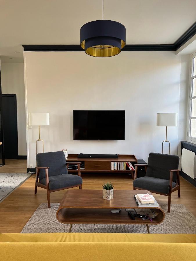 Bright Apt 70M2 In Bayeux Historic Center W Pkg Extérieur photo